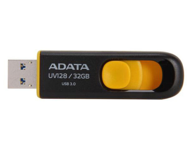 Adata UV128 32GB Yellow USB-3.0 Pen Drive