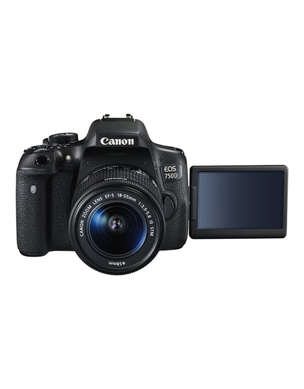 Canon EOS 750D Digital SLR Camera Body With EF S 18 55mm STM Lens