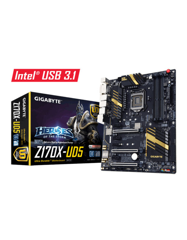 Gigabyte GA-Z170X-UD5 DDR4 6th Gen LGA1151 Motherboard