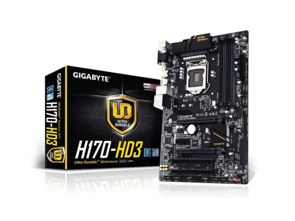 Gigabyte GA-H170-HD3 DDR4 6th Gen LGA1151 Socket Motherboard