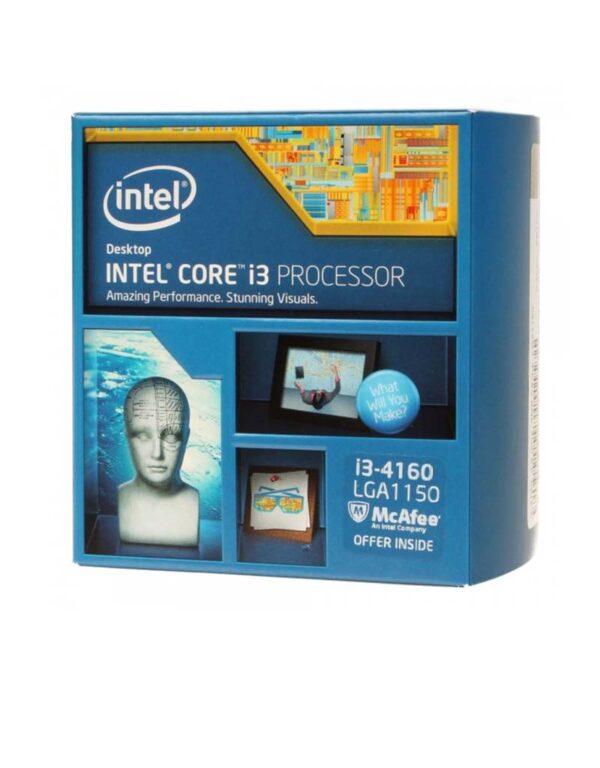 Intel Core i3 4160 4th Gen 3 MB Cache 3.60 GHz Processor