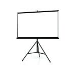 Super View 96X96 Inch Tripod Projector Screen