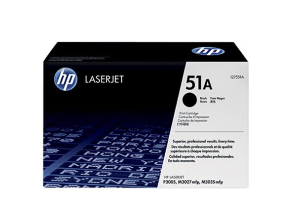 HP 51A Black Original LaserJet Toner Cartridge
