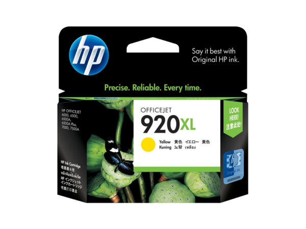 HP 920XL High Yield Yellow Original Ink Cartridge