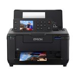 Epson PictureMate PM-520 Photo Printer (4 x 6 Photo, WiFi, Memory Card Slot, USB Port with a PictBridge Compatible Camera, USB Flash Drive, Optional Rechargeable Battery)