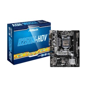 Asrock B250M-HDV DDR4 LGA1151 Socket Motherboard (7th Gen)