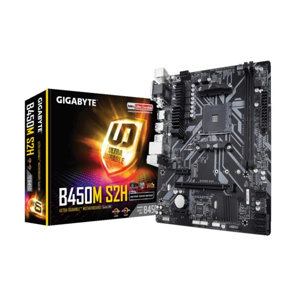 Gigabyte B450M S2H DDR4 AMD AM4 Scocket Mainboard