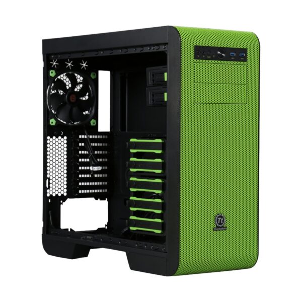 Thermaltake CA-1C6-00M8WN-00 Core V51 Riing Green casing - Image 2