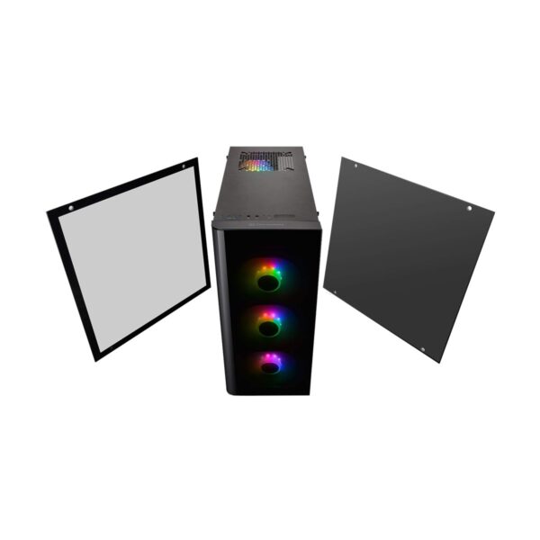 Thermaltake View 21 (Tempered Glass Side Window) Mid Tower Gaming Desktop Case