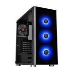 Thermaltake V200 TG RGB Tempered Glass Side Window Mid Tower Black Desktop Case