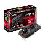 ASUS EX-RX570-O4G Expedition Radeon RX 570 OC 4GB GDDR5 Graphics Card