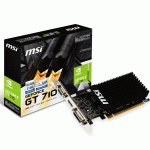 MSI GT 710-2GD3H LP 2GB DDR3 Graphics Card