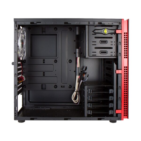 In Win 703 Mid Tower Gaming Black Casing - Image 2