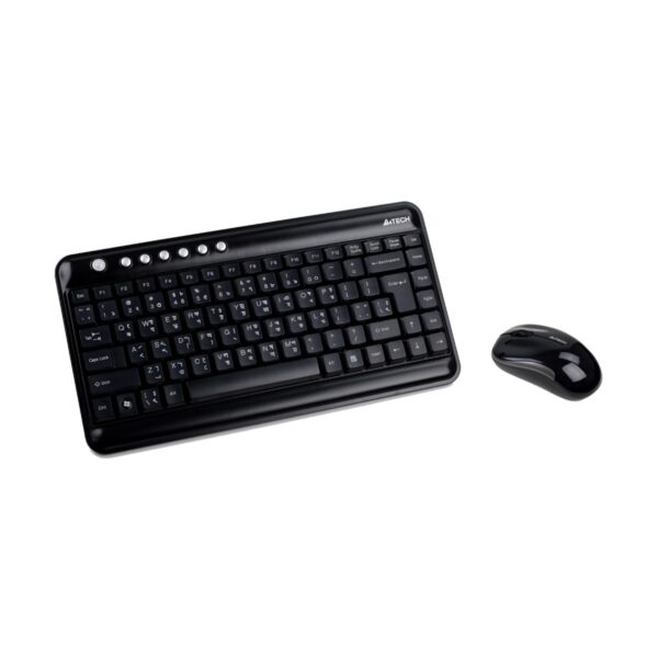 A4 Tech 3300N Black Wireless Keyboard & Padless Mouse Combo with Bangla