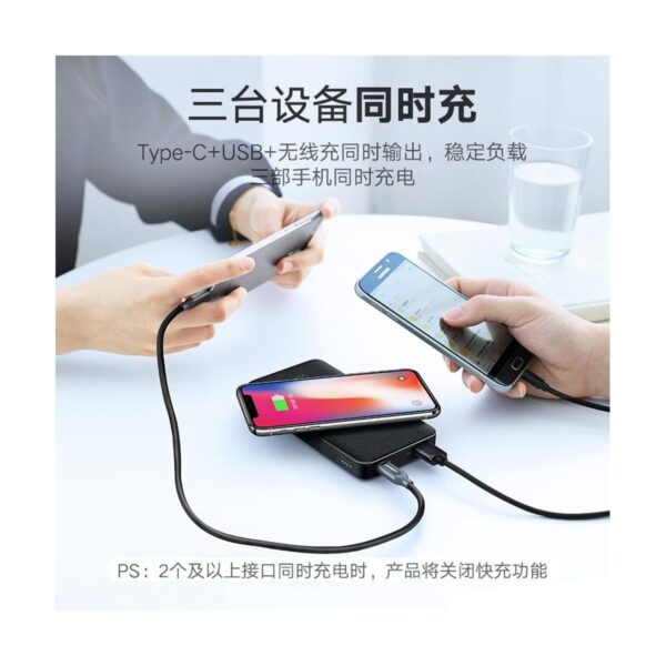 Ugreen Wireless 10000mAh Black Power Bank
