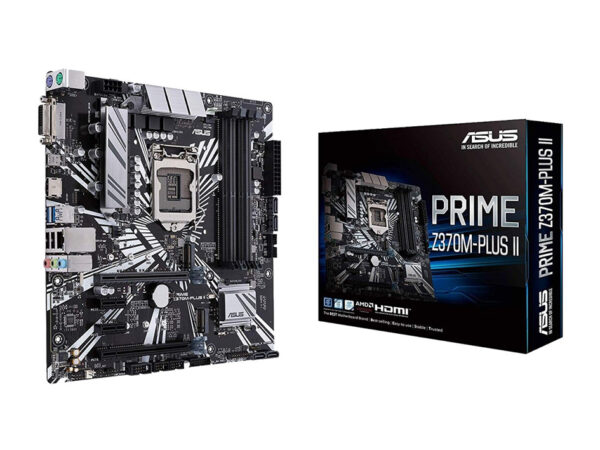 ASUS Prime Z370M-PLUS II DDR4 8th/9th Gen Intel LGA 1151 Socket Motherboard
