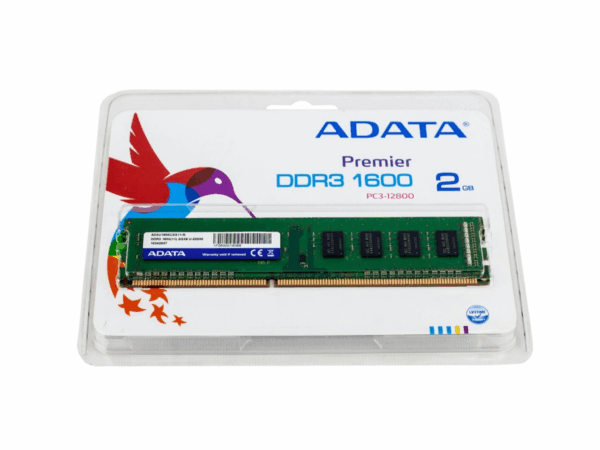 Adata 2GB DDR3 1600MHz Desktop RAM