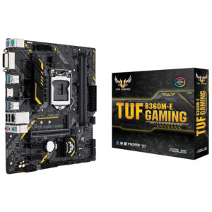 Asus TUF B360M-E GAMING DDR4 8th/9th Gen Intel LGA1151 Socket Motherboard