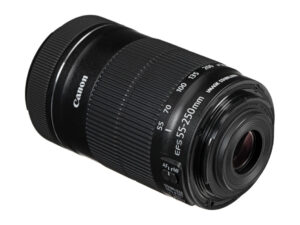 Canon EF-S 55-250mm F4-5.6 IS STM Camera Lens