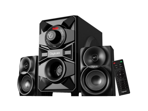 Digital X X-F934BT 2:1 Bluetooth Black Speaker