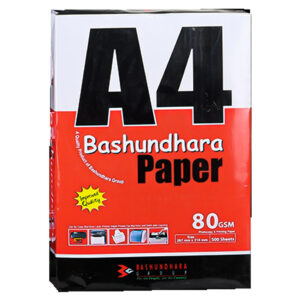 K2 Bashundhara 80 GSM Glossy 500 Sheet A4 Paper