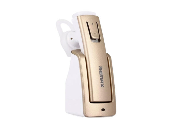 REMAX RB-T6C Bluetooth 4.0 Gold Earphone with Charging Dock