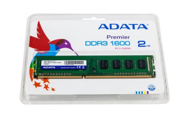 Adata 2GB DDR3 1600MHz Desktop RAM