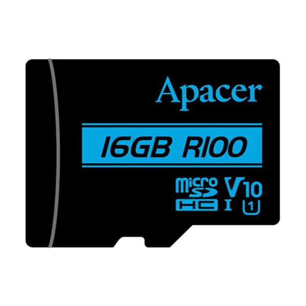 Apacer MicroSDHC UHS-1 U1 V10 R100 16GB with Adapter