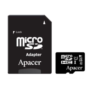 Apacer MicroSDHC UHS-1 U1 V10 R100 32GB with Adapter