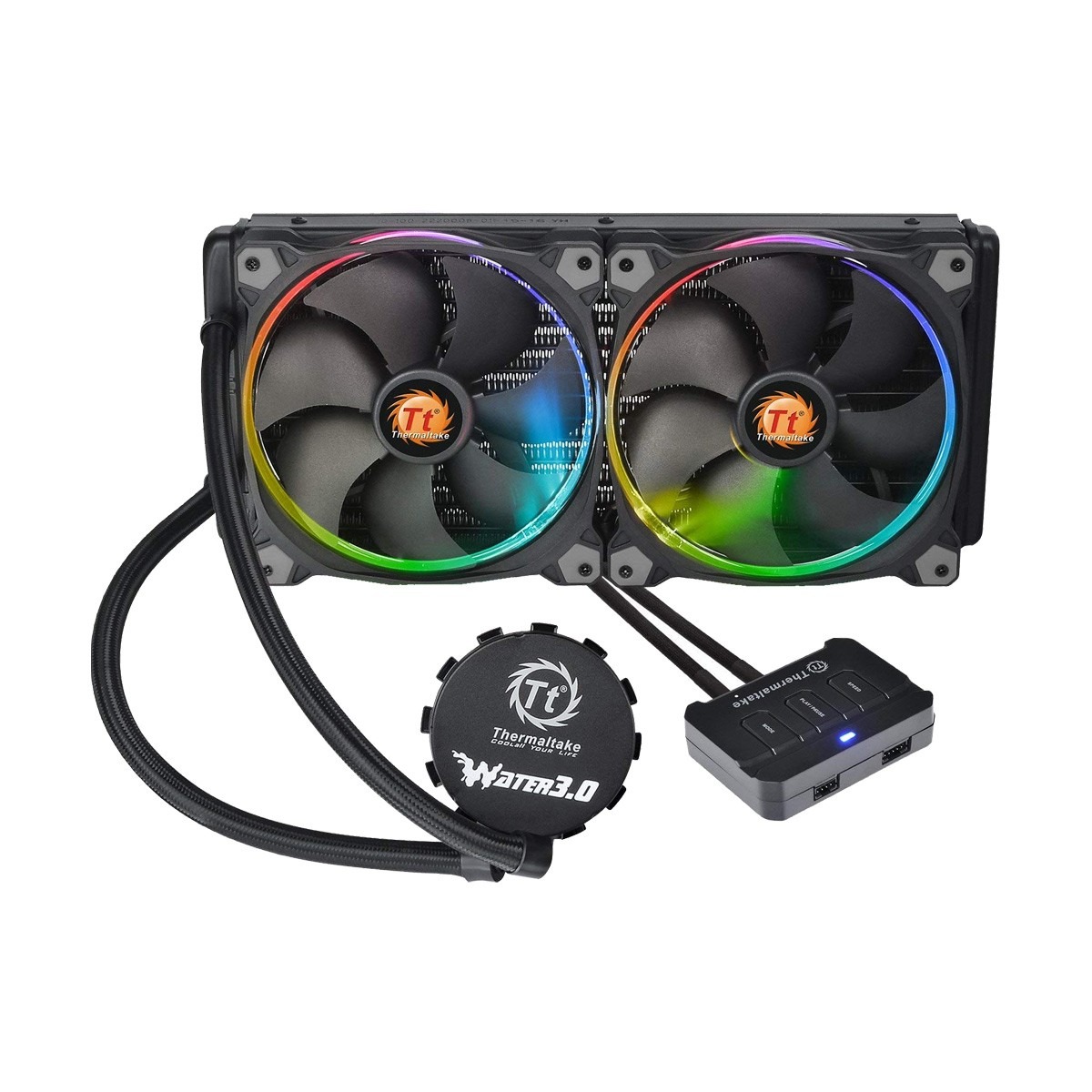 Thermaltake Floe Riing Rgb 240 Tt Premium Edition Liquid Cpu Cooler Digital Bridge