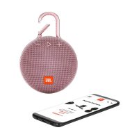 JBL Clip 3 Pink Portable Bluetooth Speaker