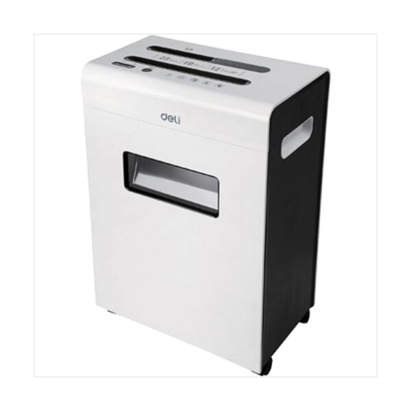 Deli Exclusive 9903 12 Sheet White Paper Shredder