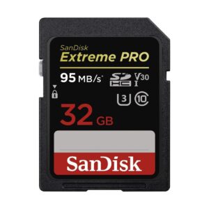 Sandisk Extreme Pro 32Gb SDHC UHS-1 Memory Card