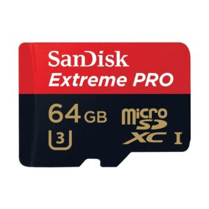 Sandisk Extreme Pro 64GB Micro SDXC UHS-1 Memory Card