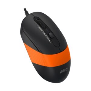 A4 Tech FM10 FSTYLER USB Black-Orange Optical Mouse