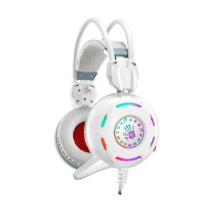 A4 Tech G310 Comfort Glare Bloody Gaming White Head Phone