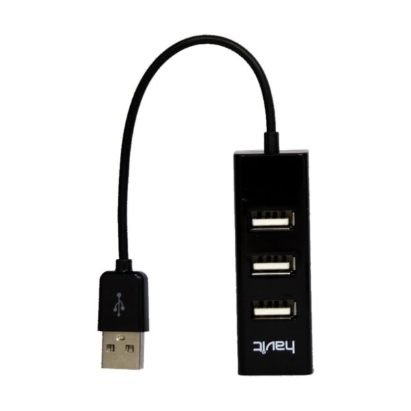 Havit H18 4 port Black USB 2.0 Hub