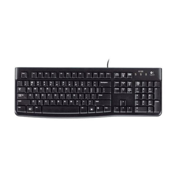 Logitech K120 Black USB Keyboard with Bangla
