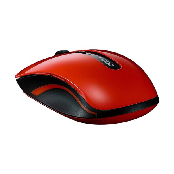 Rapoo 7200P Wireless Optical Red Mouse