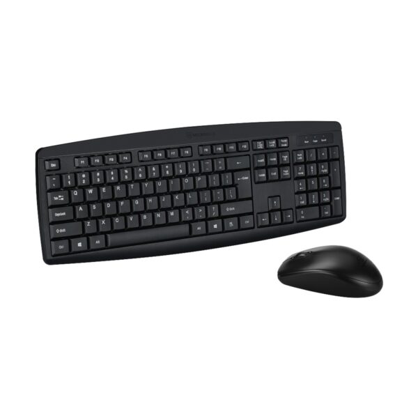 Micropack KM-203W Black 2.4G Wireless Keyboard & Mouse Combo with Bangla