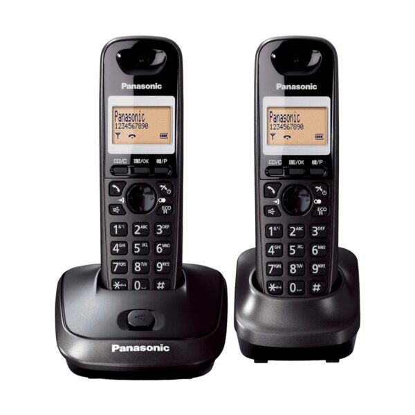 Panasonic KX-TG2512 DECT Cordless Black Phone