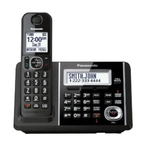 Panasonic KX-TGF340 Digital Cordless Black Phone Set with Answering System