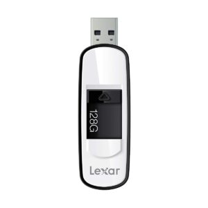 Lexar JumpDrive S75 128GB USB 3.0 White-Black Pen Drive