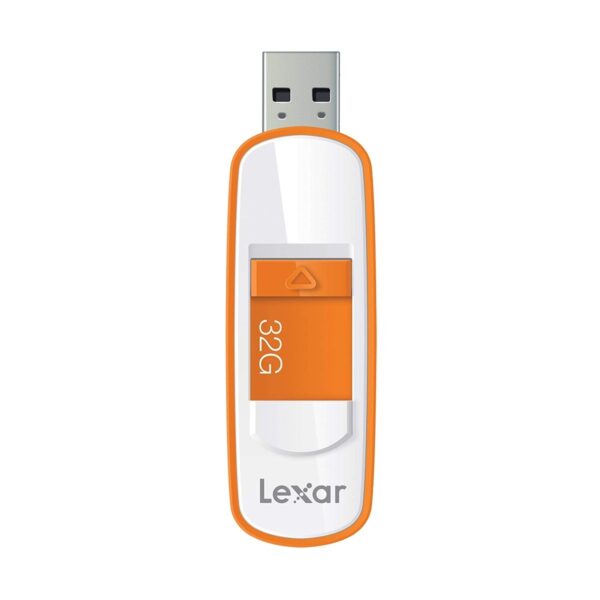 Lexar JumpDrive S75 32GB USB 3.0 White-Orange Pen Drive