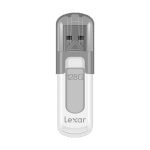 Lexar JumpDrive V100 128GB USB 3.0 White-Gray Pen Drive