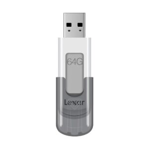 Lexar JumpDrive V100 64GB USB 3.0 White-Gray Pen Drive