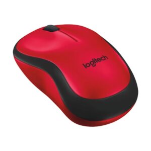 Logitech M221 Silent Red Wireless Mouse