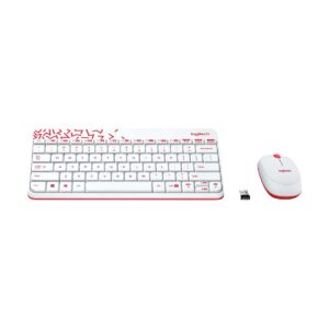 Logitech MK240 Combo Wireless White Keyboard & Mouse