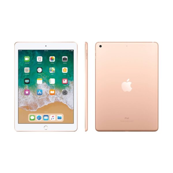 Apple iPad (Early 2018) 9.7 Inch 128GB, Wi-Fi, Gold Tablet