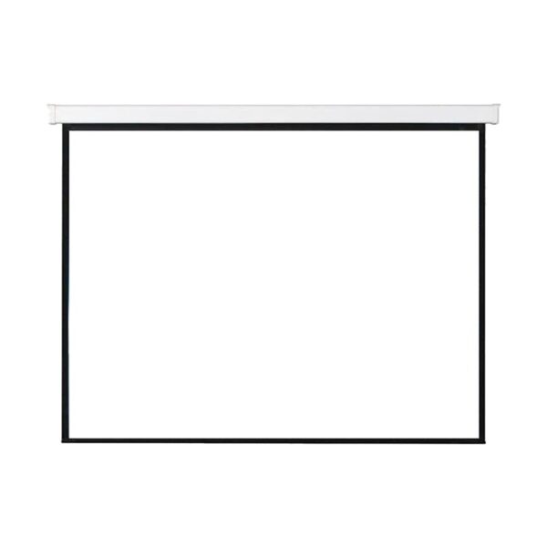 K2 Media View 120 Inch x 120 Inch Electric Wall Projector Screen